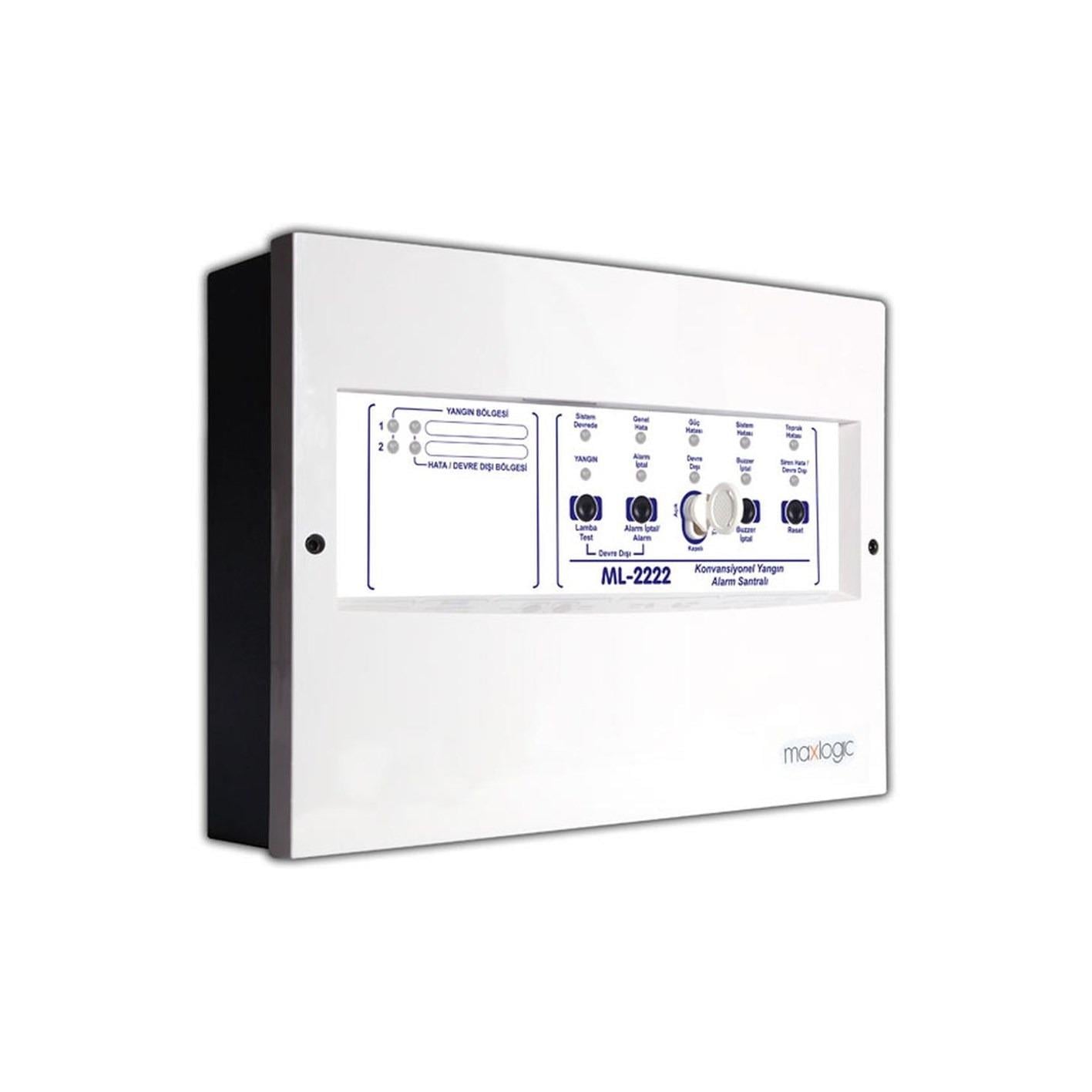 Maxlogic Konvansiyonel Yangın Alarm Santralı, 8 Bölge