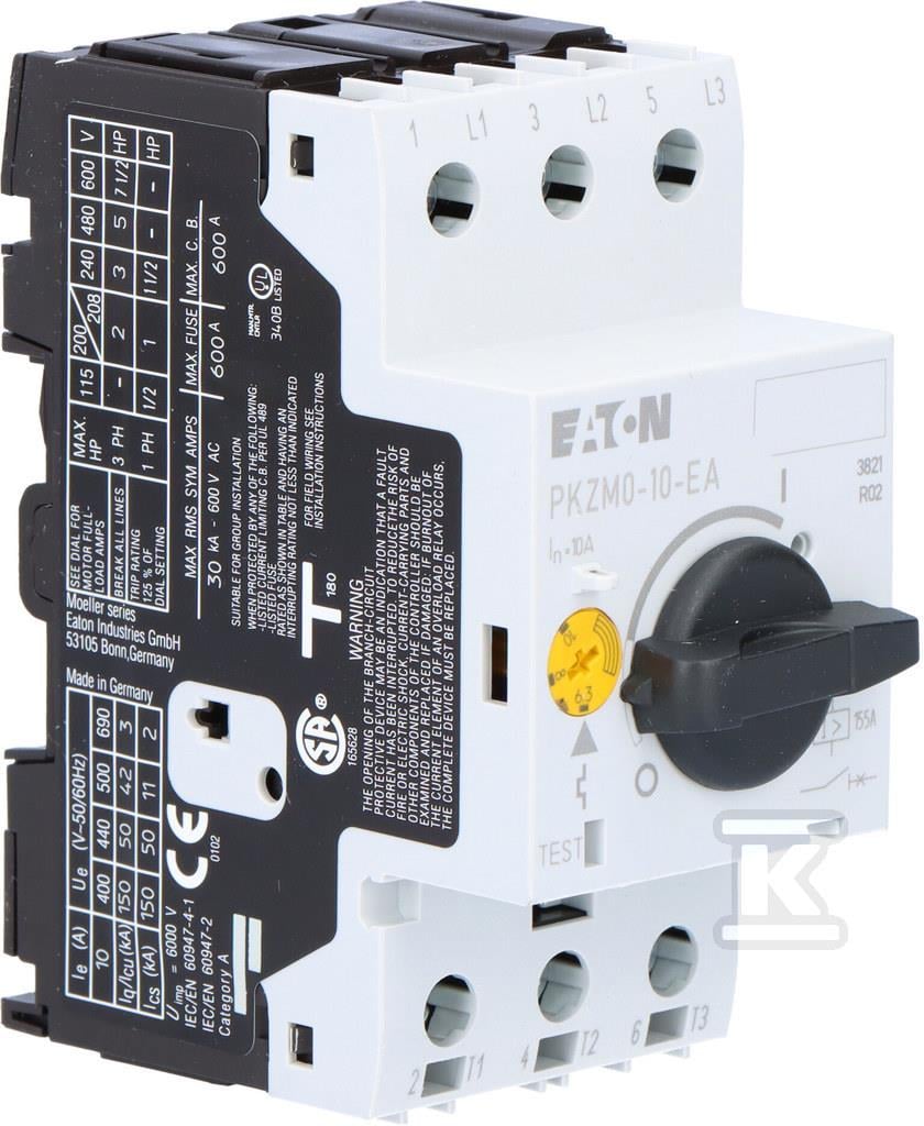 PKZM0-10-EA Motor Koruma Şalteri (PKZM0) 6,3-10A