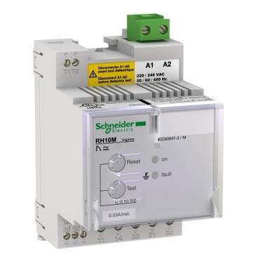 RH10M 220/240 V AC 50/60/400 Hz SENSITIVITY 0.3 A INSTANTANEOUS