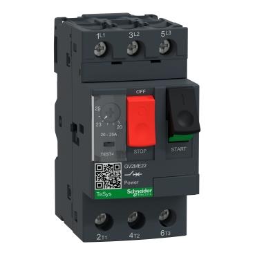TeSys GV2 Motor Devre Kesici Termik Many. 20-25A