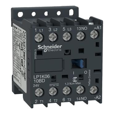TeSys K contactor 3P AC3 12A 24V DC coil