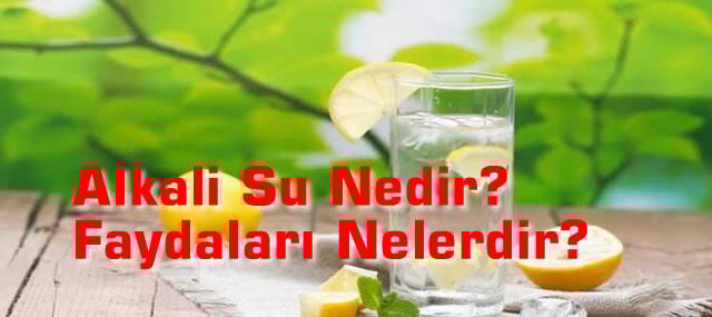 alkali su nedir