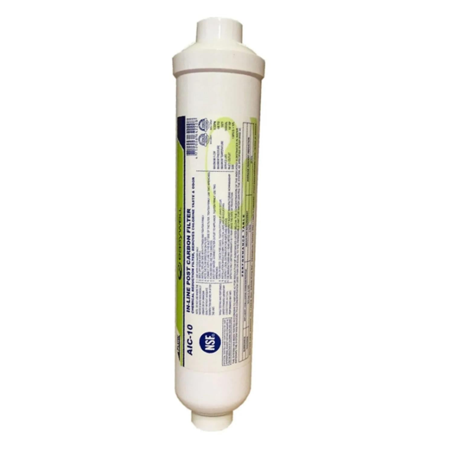 Easywell 10 Inlıne Nsf Onaylı Post Karbon Tatlandırıcı Filtre Alessa