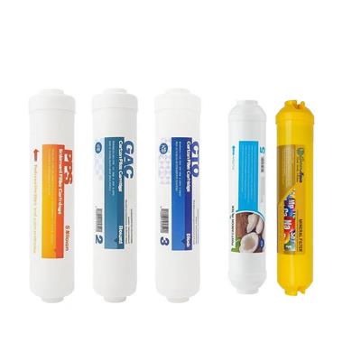 AQUA BELLA Membransız 6 Aşamalı Filtre Seti Sarı Mineralli