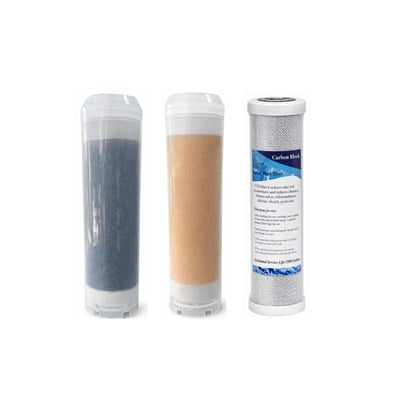 Daire Girişi Su Arıtma Filtresi Shell Karbon - Shell Reçine - CTO Karbon Blok