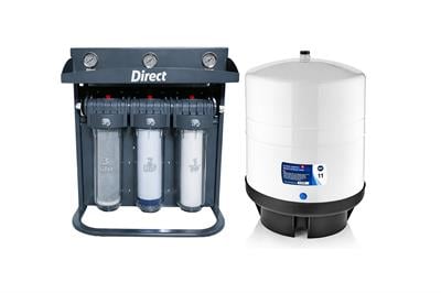 Eurofil Direct Akışlı 300 GPD Su Arıtma Cihazı 40 LT Depolu
