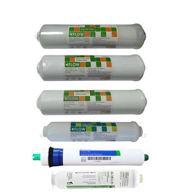Purefer Su Arıtma Filtresi 6'lı Pentair Membranlı Pentek Alkali