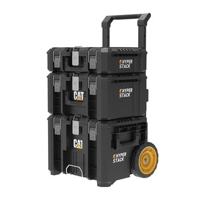 CATCAT DA41005 HYPER STACK Ağır Hizmet Tipi 3’Lü Tekerlekli Kilitli Takım Çantası SetiDA41005