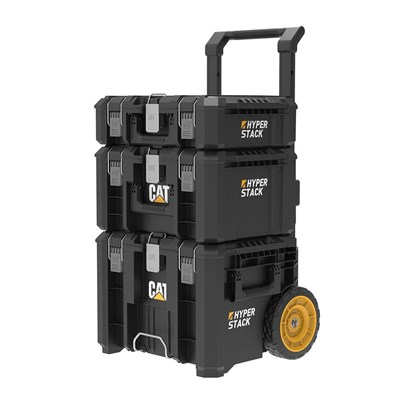 CATCAT DA41005 HYPER STACK Ağır Hizmet Tipi 3’Lü Tekerlekli Kilitli Takım Çantası SetiDA41005
