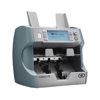 Giesecke+DevrientGiesecke+Devrient ProNote 1.5F Gen4 Fitness Banknot Sayma Makinesi, 40 Ülke Para BirimiProNote 1.5F Gen4