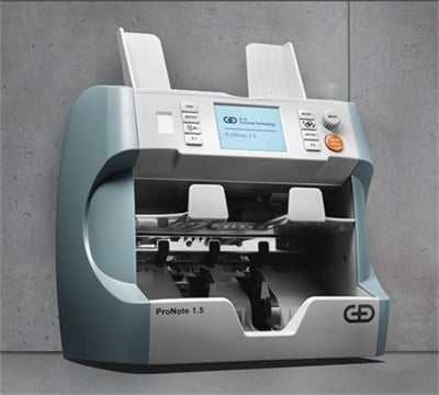 Giesecke+DevrientGiesecke+Devrient Pronote 1,5 Tam Profesyonel Para Sayma Makinası(25 Para Birimi)HBCV00002IDANK