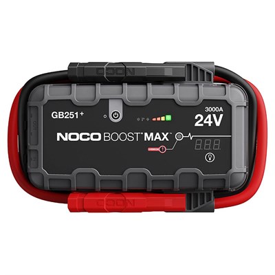 NOCONOCO Genius GB251 24V 3000Amp Ultrasafe Lityum Akü Takviye + Powerbank + Led LambaGB251