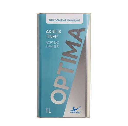 AkzoNobel AkzoNobel Optima Akrilik Tiner Yavaş 1 LitreOptima Tiner Yavaş 1 Litre