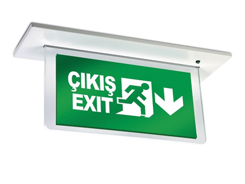 ArselArsel Orion AEB-24020-L Sıva Altı Acil Çıkış Yönlendirme Armatürü Şebekeden Yanan 8xF LEDAEB-24020-L