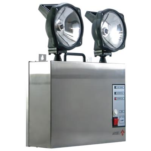 ArselArsel Versalite Inox VSI-2203-LED Acil Aydınlatma Armatürü Kesintide 180 Dak. Yanan 2x20 WattVSI-2203-LED