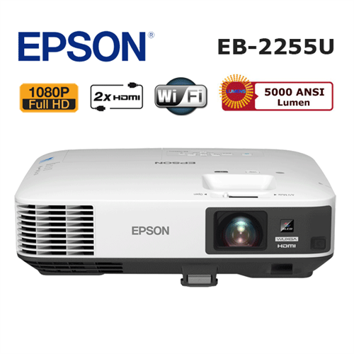 EpsonEpson EB-2255U / V11H815040 WİFİ 5000 lümen 1920x1200 WUXGA Projeksiyon CihazıME-EB-2255U