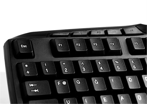 EVERESTEverest KB-250U Siyah F Usb Kablolu Multimedya 113 Tuşlu Klavye8680096008665