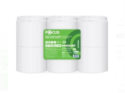 FOCUSFocus 50003297 Optimum Point İçten Çekmeli Tuvalet Kağıdı 85 Metre 12 Adet8690536064939