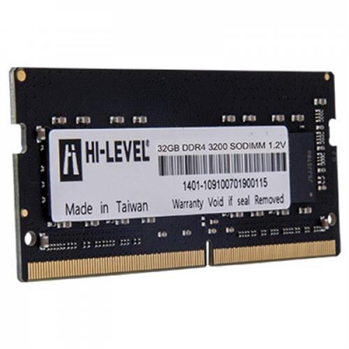 HI-LEVELHi-Level HLV-SOPC25600D4-32G 32GB (1x32GB) DDR4 3200MHz CL22 Notebook Ram (Bellek)8698829032511