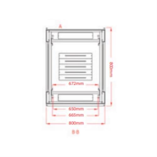 LEGENDLegend 32u 19 INC Dikili Tip Rack Kabinet 800x800x1602mm Siyah32u-800x800