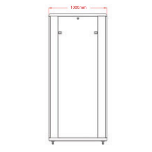 LEGENDLegend 42U 19 INC Dikili Tip Rack Kabinet 600x600x2047 SiyahME-42U-600X600