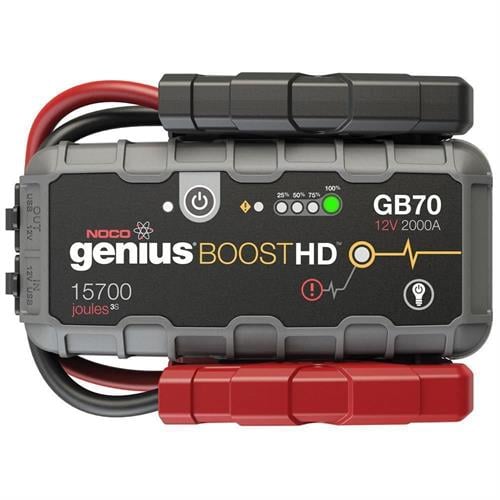 NOCONOCO Genius GB70 12V 2000Amp Ultrasafe Lityum Akü Takviye + Powerbank + Led LambaGB70