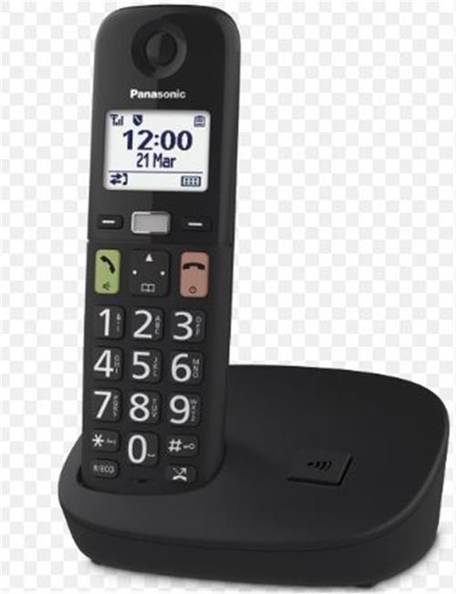 PANASONICPanasonic KX-TGU110 Siyah Telsiz Dect Telefon5026232964277