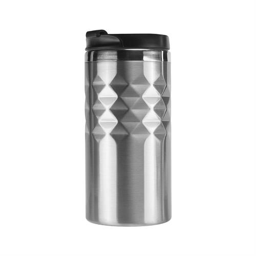 S-LİNKS-link SL-TM03 Mat Beyaz 300ML Iç 304 Dış 201 Paslanmaz Çelik Kupa-Bardak8680096125157