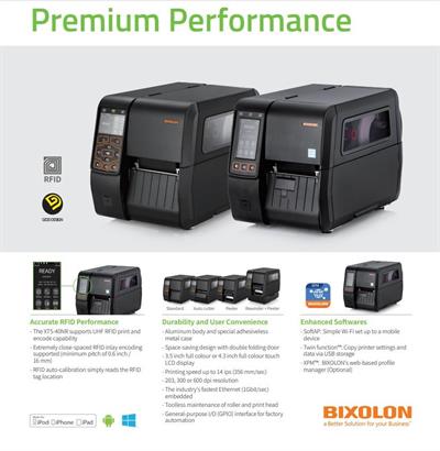 BixolonBixolon XT5-40 4 inch Termal Transfer Endüstriyel Etiket YazıcıXT5-40