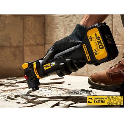 CATCAT DX41 18Volt/4.0Ah Li-ion Tek Akülü Kömürsüz Profesyonel Çok Amaçlı Devir Ayarlı Raspalama+14 Adet AksesuarDX41