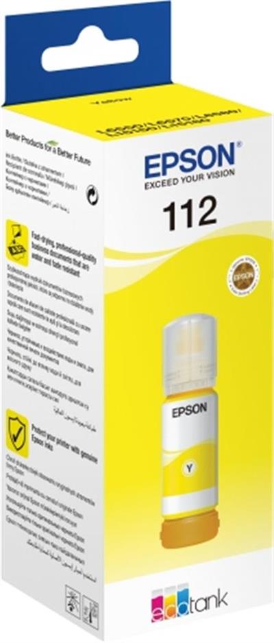 EpsonEpson T06C44 (112) Yellow Sarı Şişe Mürekkep C13T06C44A8715946674773