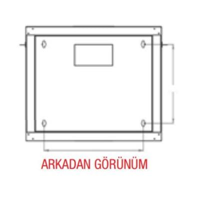 LEGENDLegend 12u 19 INC Duvar Tip Rack Kabinet 600x450x646mm12u-600x450