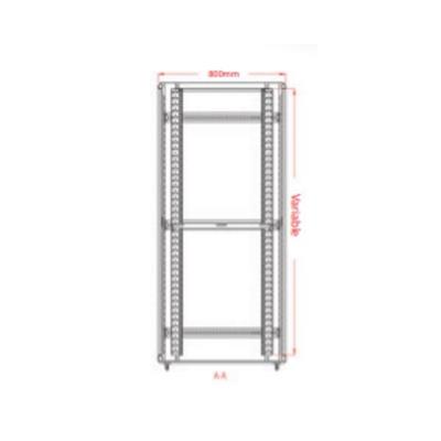 LEGENDLegend 32u 19 INC Dikili Tip Rack Kabinet 600x1000x1602mm Siyah32u-600x1000