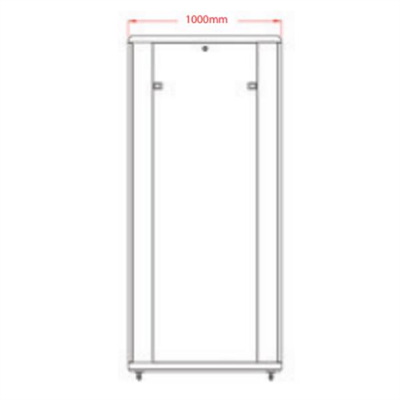 LEGENDLegend 42U 19 INC Dikili Tip Rack Kabinet 600x600x2047 SiyahME-42U-600X600