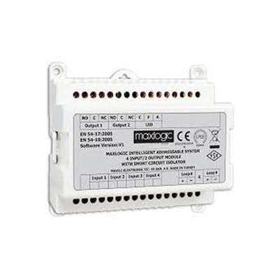 MaxlogicMaxlogic ML-1371/M Akıllı Adresli Siren Kontrol Modülü, 1 Çıkışlı, Marin SertifikalıML-1371/M