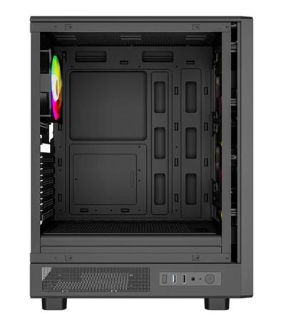 POWER BOOSTPowerBoost PB-A700B 750W 80+ BRONZE ATX USB 3.0 Rainbow Fanly Mesh Gaming Siyah Kasa8682016344839