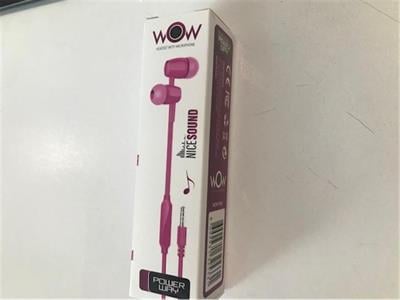 POWERWAYPowerway WOW Pink Kulak İçi Mikrofonlu Ses Kontrolli Kulaklık8699931325331