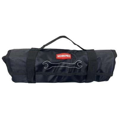 WorkproWORKPRO WP202507 6-32mm 12 Parça CR-V Profesyonel Açık Ağız Anahtar Takımı + Bez Taşıma KılıfıWP202507