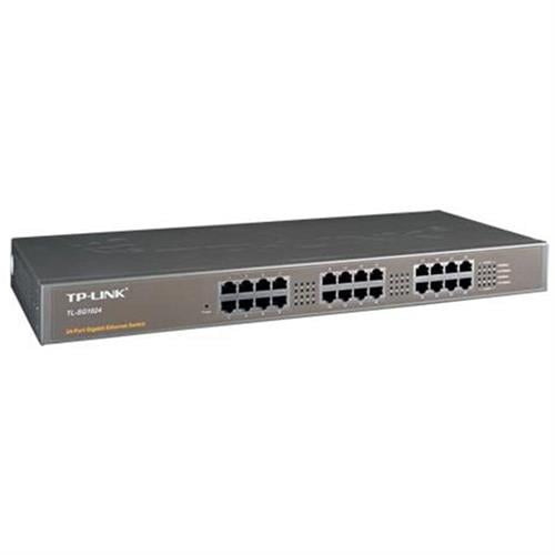 TP-LINKTp-Link TL-SG1024D 24 Port 10-100-1000 Mbps Switch Çelik Kasa Rack Mount6935364020620
