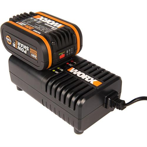 WorxWORX WA3604 20Volt 4.0Ah PowerShare Li-ion Akü ve Akü Şarj CihazıWA3604
