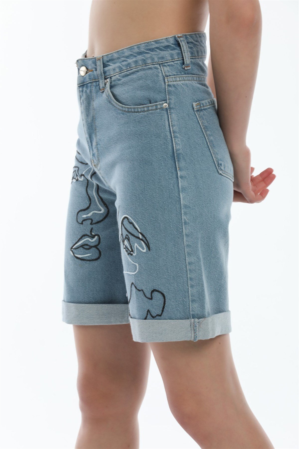  Bayan yeni model Kot şort 2999545