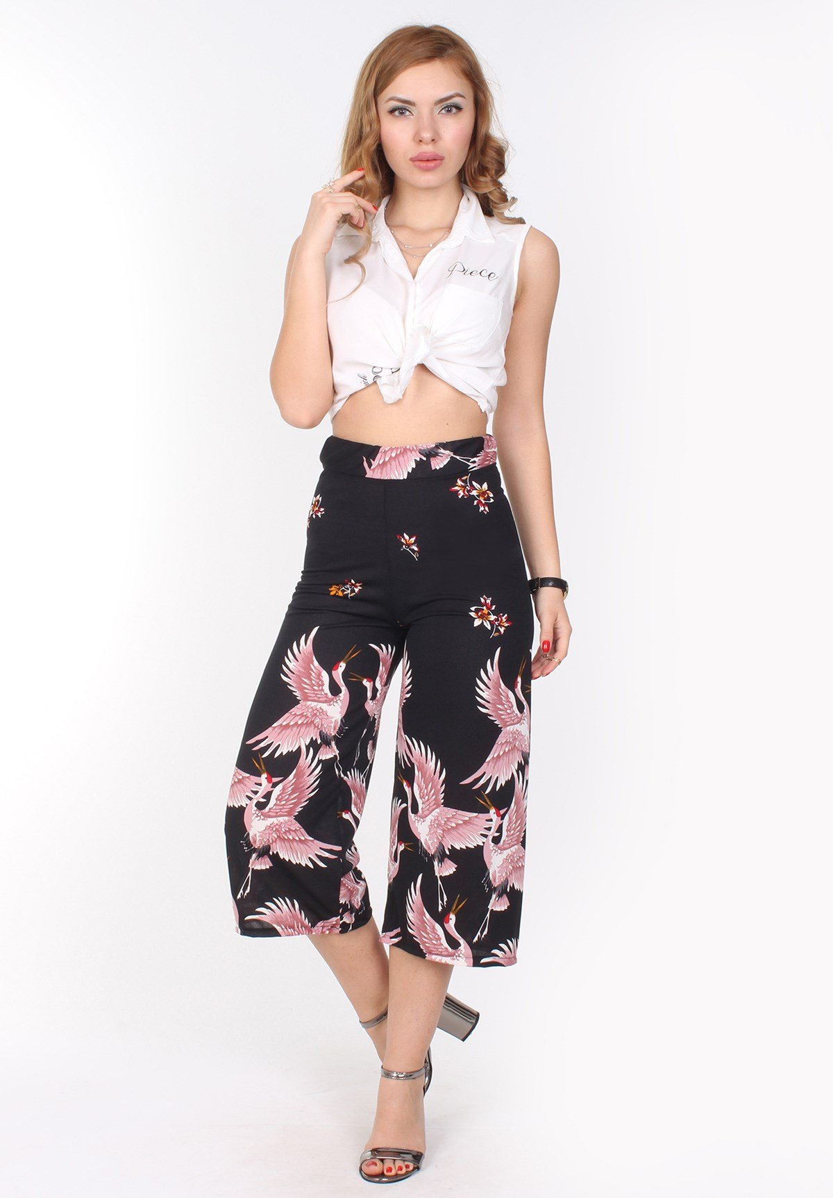  Flamingo Alissa Krep Pantolon 