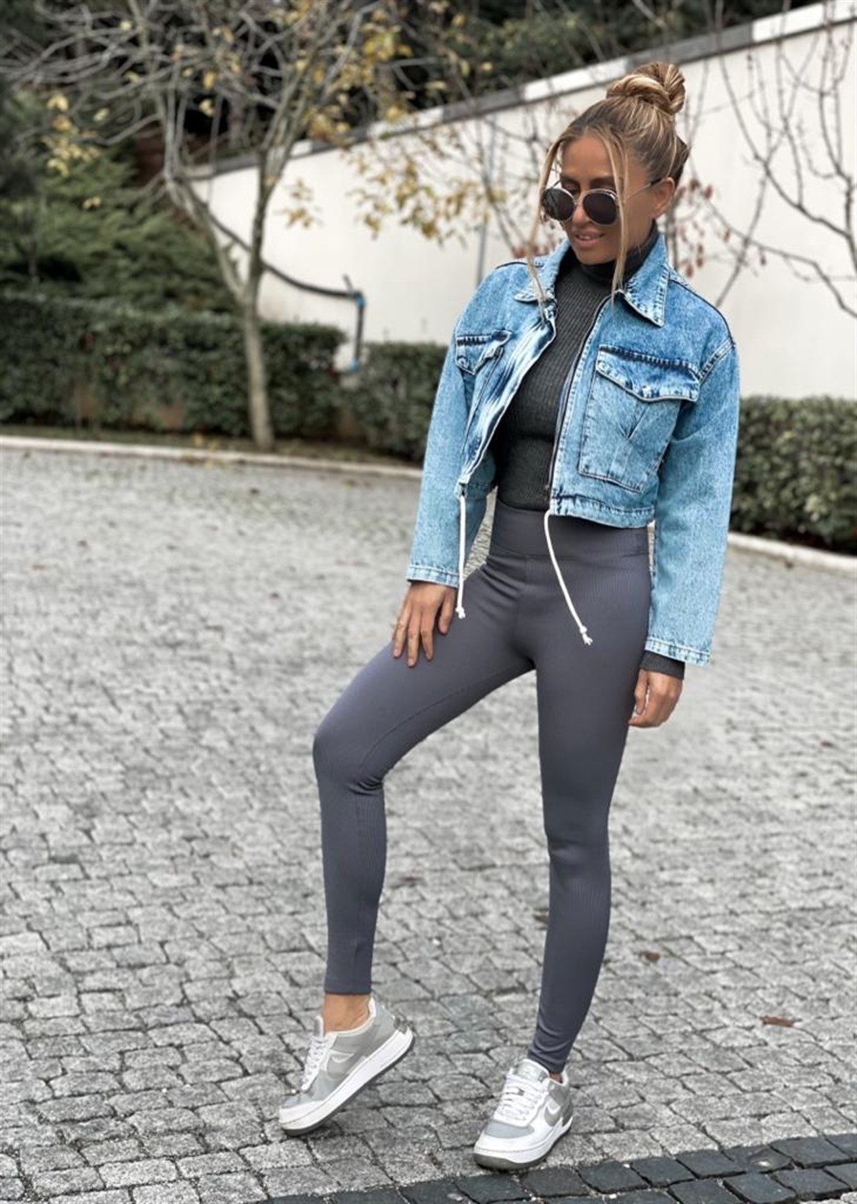 Bayan Beyaz Kot Ceket 253354