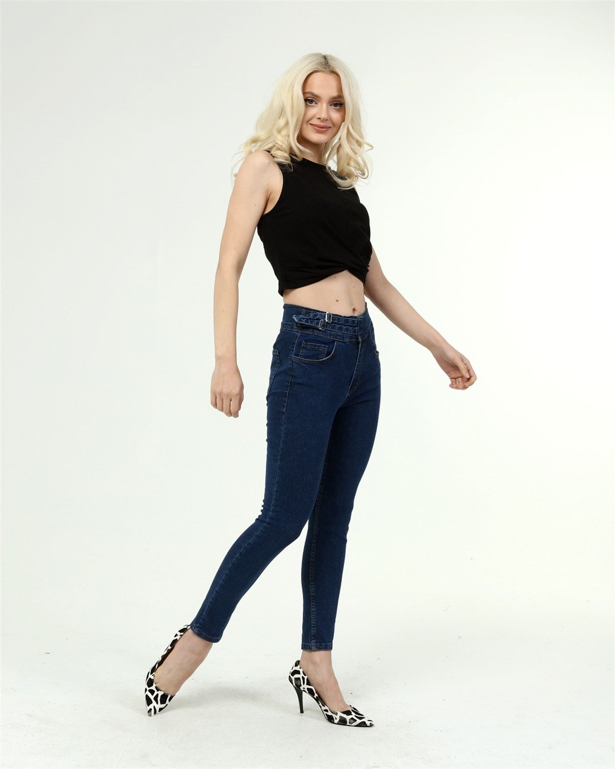 Bayan Dar Paça Kot Pantolon 113226