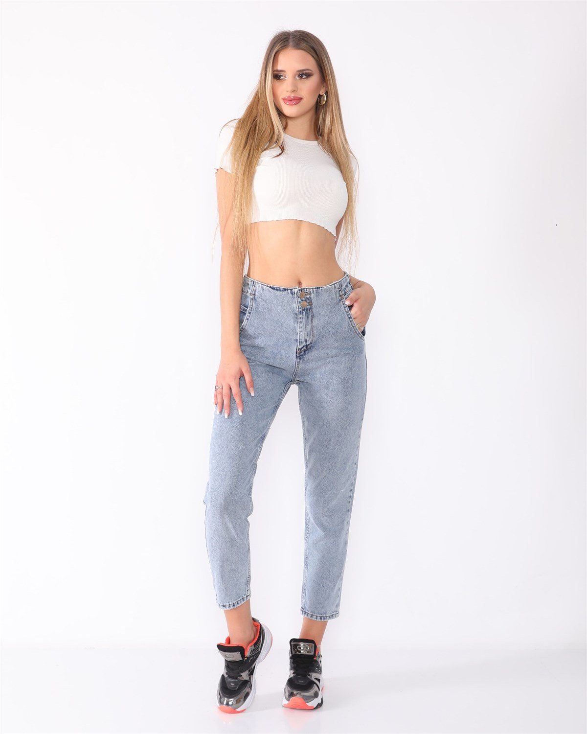 Bayan mom pantolon 25755