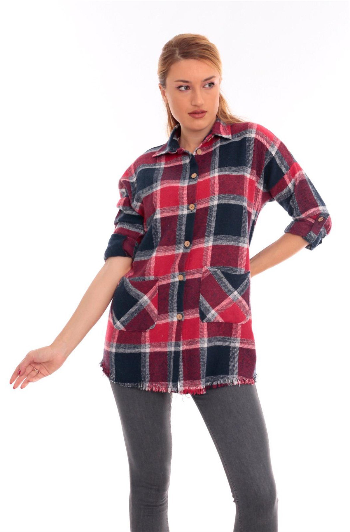 Bayan oduncu gömlek017441