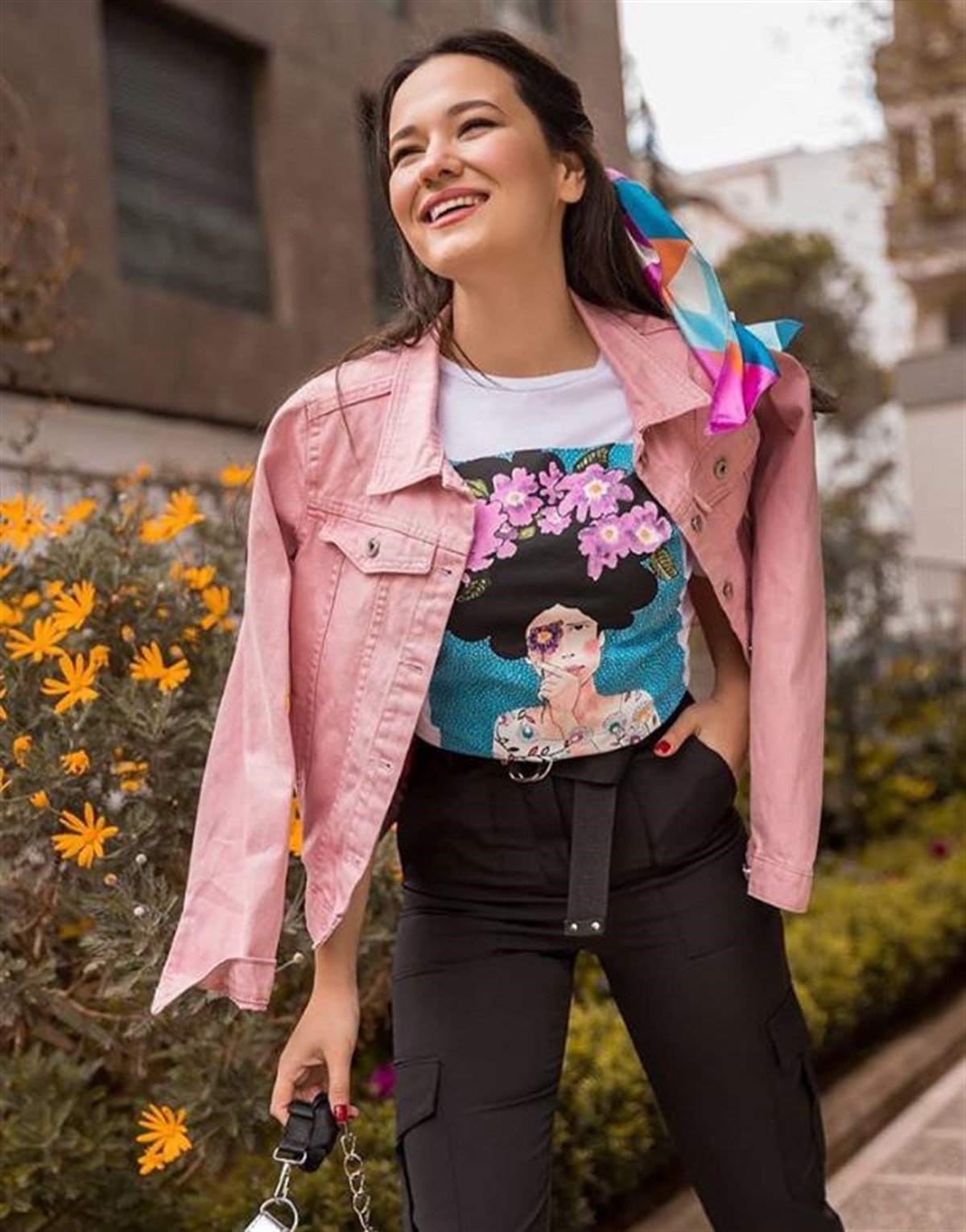 Bayan Renkli Kot Ceket 6322365