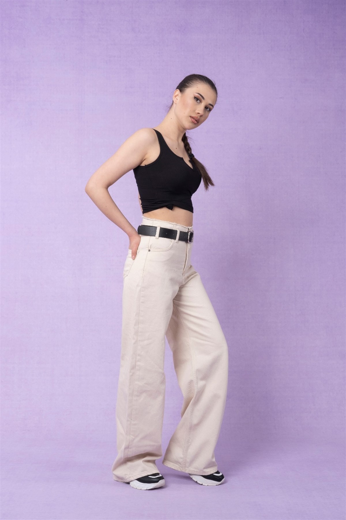 Bayan Yeni Model Bol Pantolon 6114335