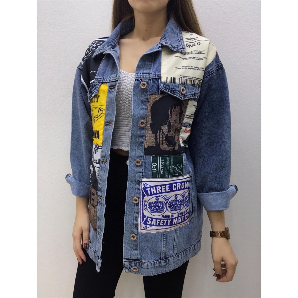 Bayan yeni model kot ceket 64656537