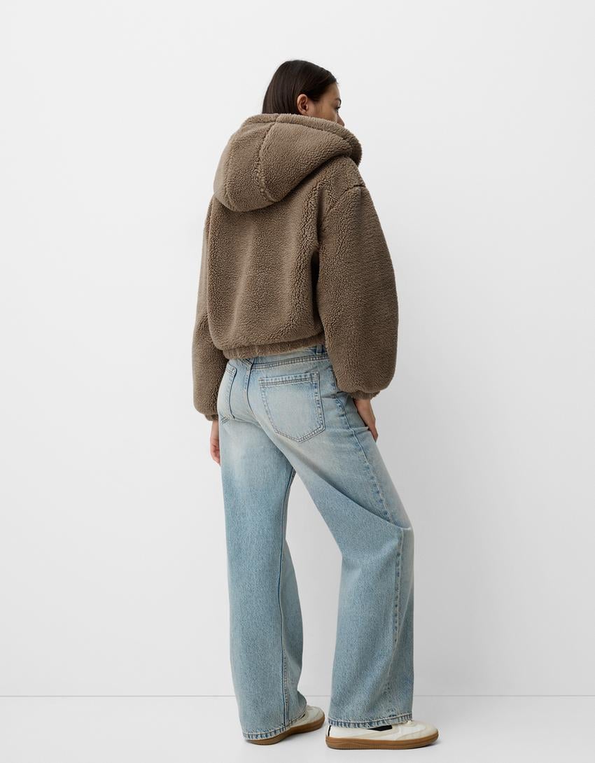 Bayan Yeni Model Peluş mont 888414